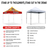 Food Pop Up tent- Fall Flavors 10x10 Pop Up Canopy Tent