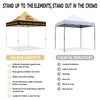 Food Vendor Tent-Bakery 10x10 Pop Up Canopy Tent