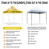 ABLEM8CANOPY 10x10 Outdoor Canopy Tent with sides for Local Honey Business