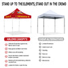Food Vendor Tents-ABLEM8CANOPY 10x10 Empanadas canopy tent heavy duty