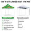 ABLEM8CANOPY Bubble Tea 10x10 pop up canopy tent