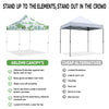 ABLEM8CANOPY 10x10 Pop Up Canopy Tent - Jungle