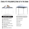 ABLEM8CANOPY Sourdough Bread 10x10 Pop Up Shade Canopy Tent