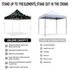 ABLEM8CANOPY 10x10 Pop Up Canopy Tent - Fragments