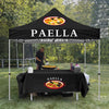 Canopy with Tent Attached-ABLEM8CANOPY Paella 10x10 Pop Up Waterproof Canopy Tent