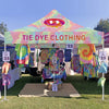 Custom 10x10 Canopy Tent with Company Logo for Tie-Dye Clothing