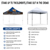 ABLEM8CANOPY Roasted Nuts 10x10 Pop Up Canopy Tent with Company Logo