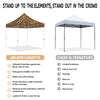 ABLEM8CANOPY 10x10 Pop Up Canopy Tent -  Leopard