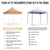 ABLEM8CANOPY 10x10 Pop Up Canopy Tent - Leaves