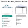 Craft Show Tent-ABLEM8CANOPY Plant Sale 10x10 Customizable Canopy Tent