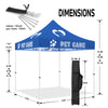 ABLEM8CANOPY Pet Care 10x10 Heavy Canopy Tent