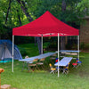 ABLEM8CANOPY 10x10 Red Canopy Tent