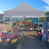 ABLEM8CANOPY 10x10 Pop Up Grey Canopy Tent